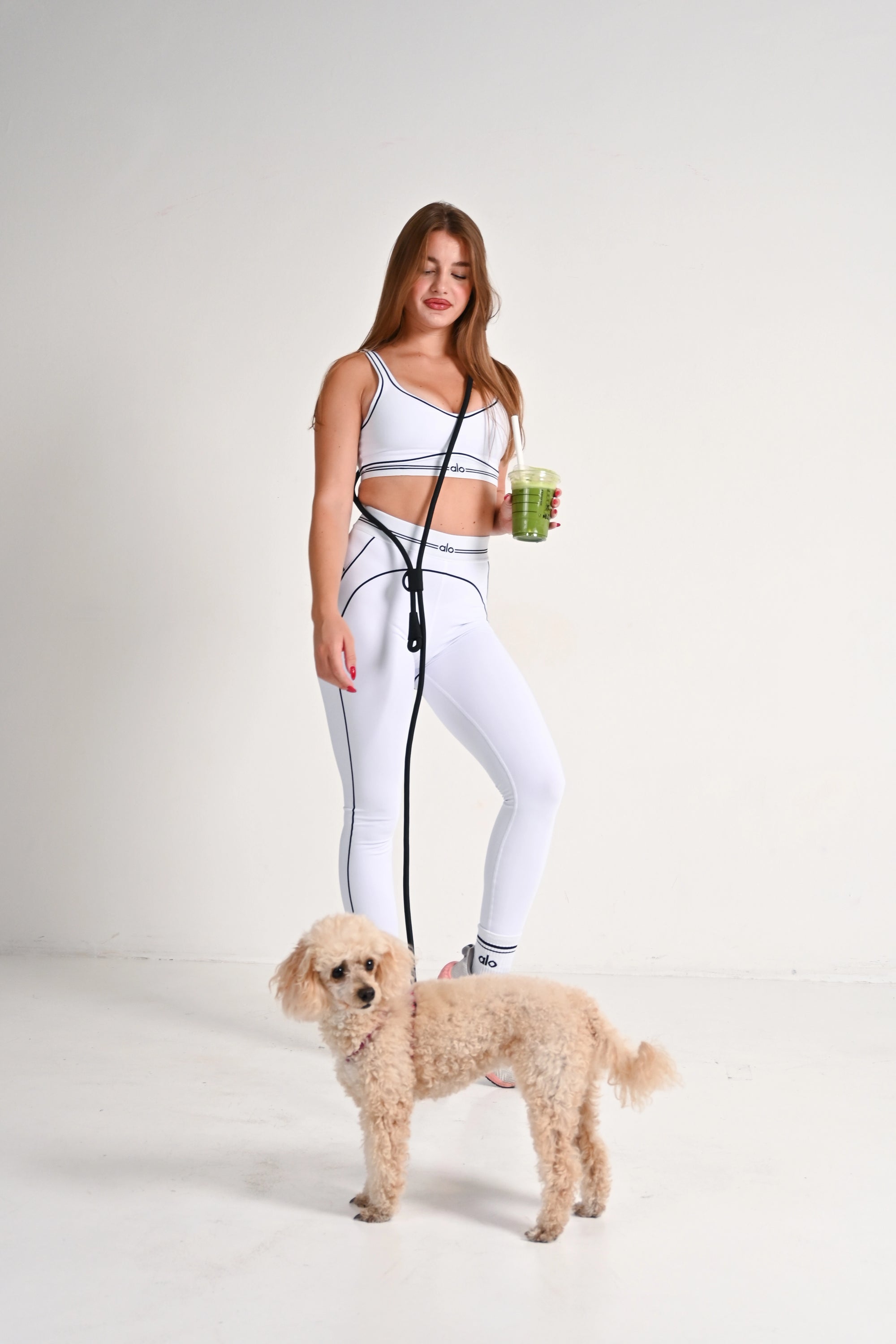 Hands free dog leash - Black